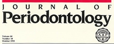 Journal of Periodontology Vol. 64 Number 19 October 1993